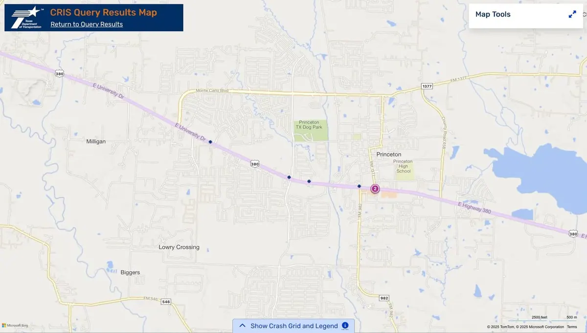 Princeton’s US-380 Work Zone Sees 56% Fewer Crashes After Lane Shift